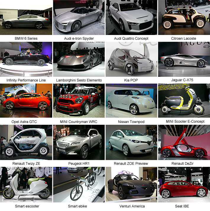 Paris Motor Show 2010 - Concept Cars