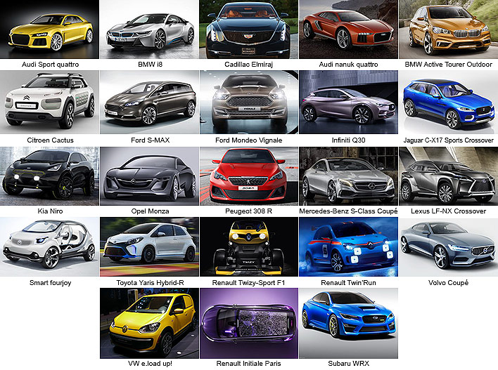 Frankfurt 2013 Concepts